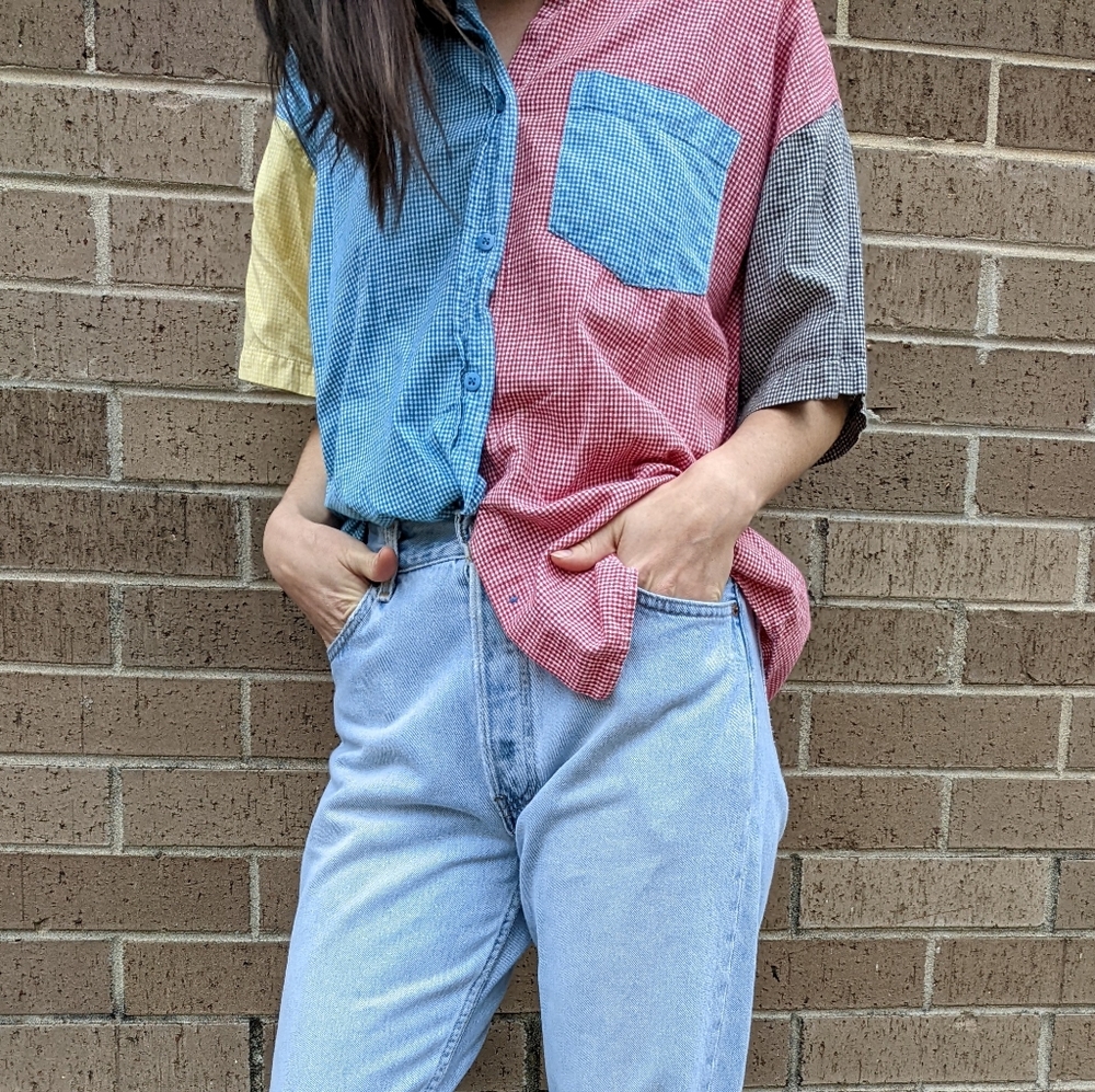 90s Plus Minus Checkered Shirt